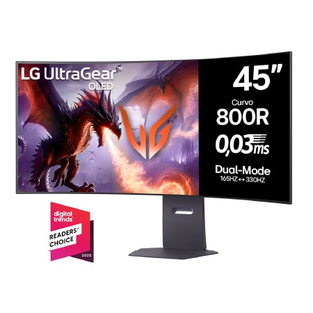 Monitor LG UltraGear OLED 5K2K de 45